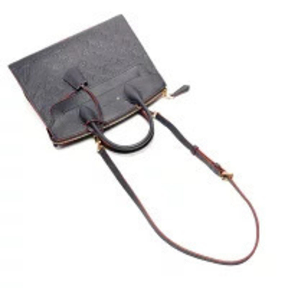 Louis Vuitton Blue Empreinte Monogram Pont Handbag Neuf Navy - Picture 8 of 13